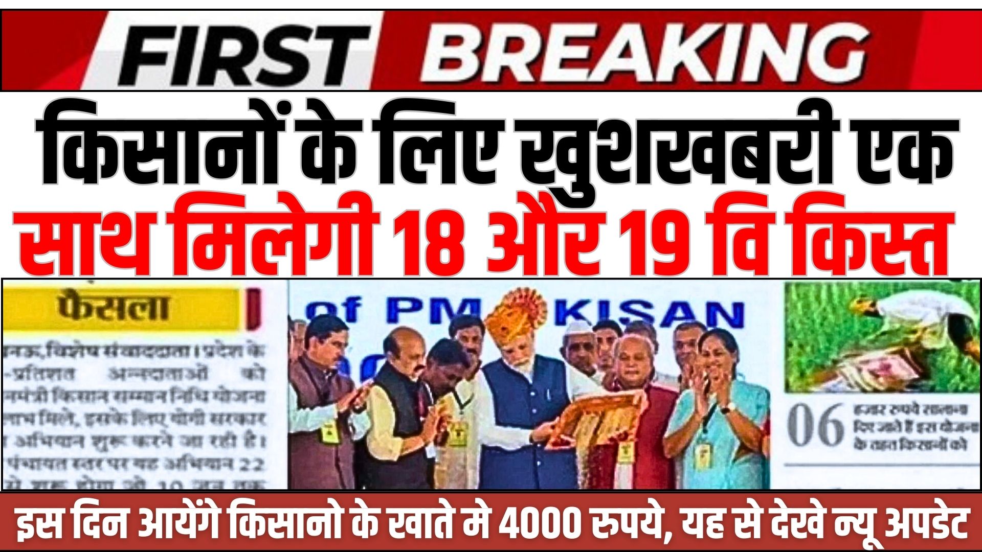 PM Kisan 18th Installment Release Date