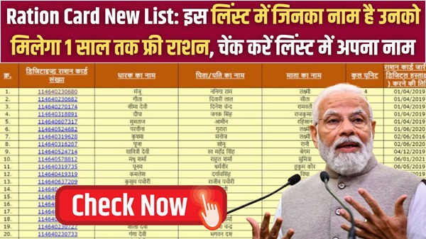 Ration Card New List