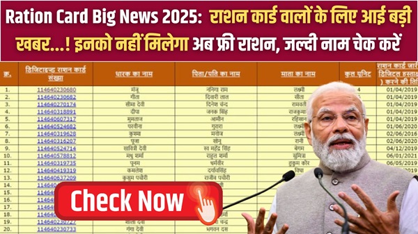 Ration Card Big News