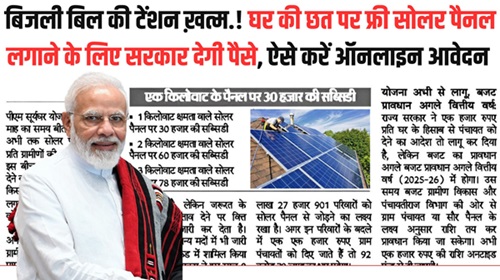 Solar Rooftop Yojana 2025